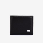 Portofel barbati ENZO NORI model DAVID din piele naturala negru-rosu Portofel barbati ENZO NORI model DAVID din piele naturala negru-rosu