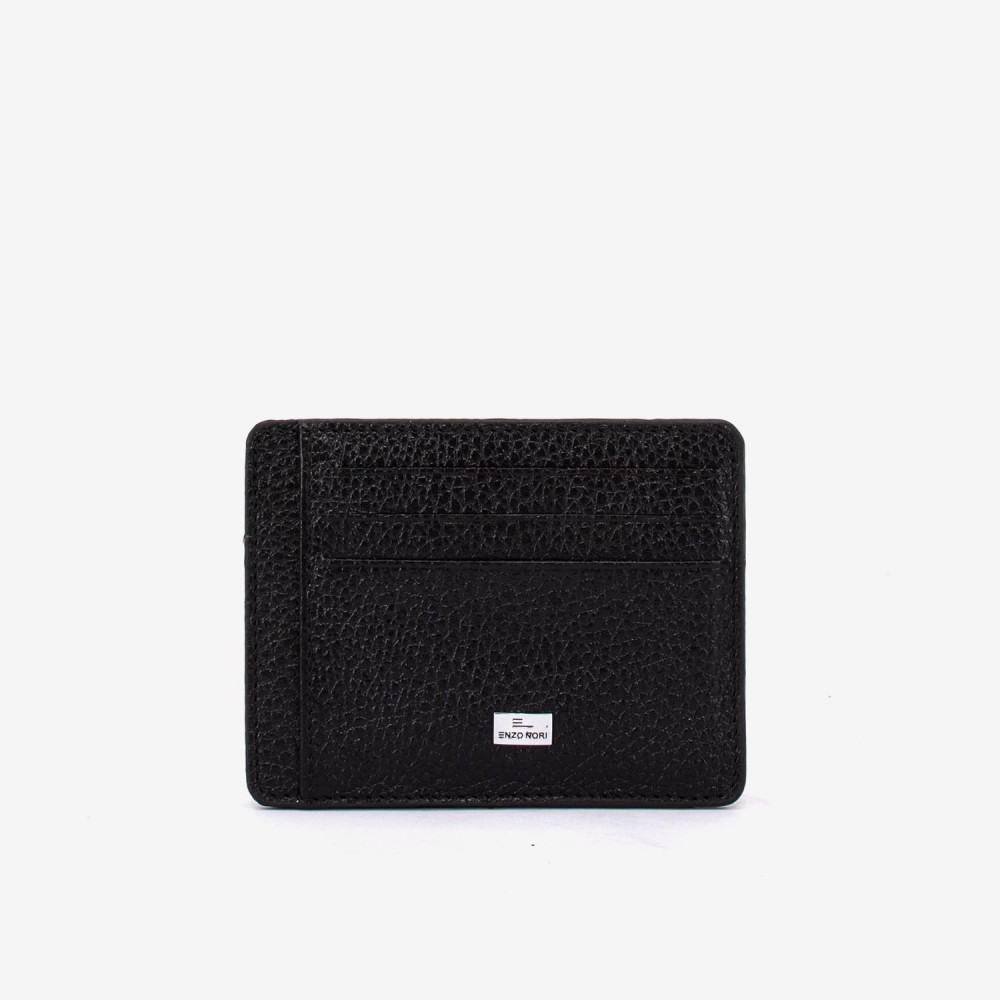 Husa documente ENZO NORI YAN piele naturala negru laser