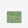Husa documente ENZO NORI YAN piele naturala verde deschis