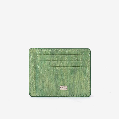 Husa documente ENZO NORI YAN piele naturala verde deschis