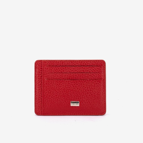 Husa documente ENZO NORI YAN piele naturala rosu