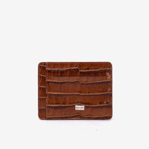 Husa documente ENZO NORI YAN piele naturala maro