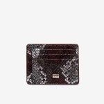 Husa documente ENZO NORI YAN piele naturala burgundy cu silver