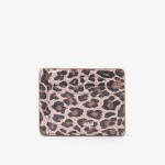 Husa documente ENZO NORI YAN piele naturala  bej cu imprimeu