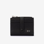 Portofel dama ENZO NORI model LIDIA din piele naturala negru