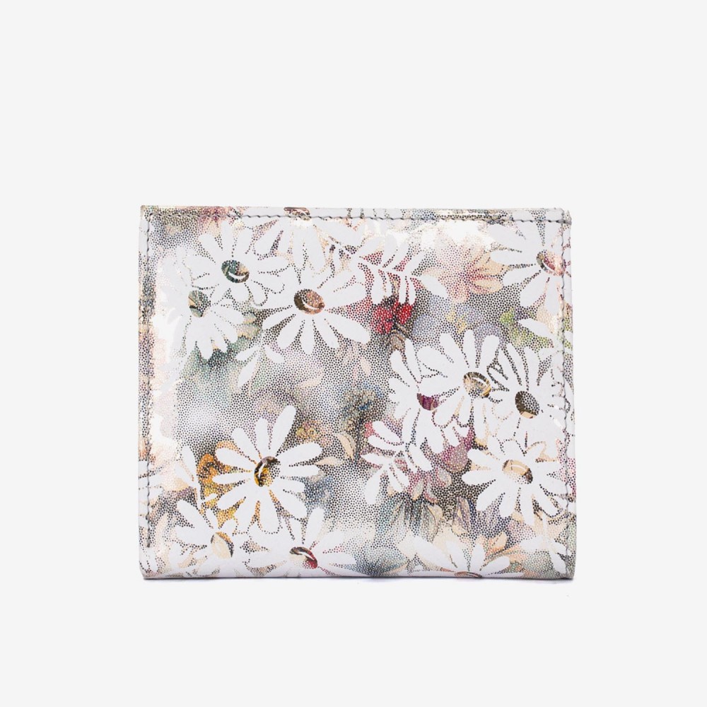 Portofel dama ENZO NORI model AMELY din piele naturală paletă de culori deschisă