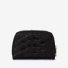 Portofel dama ENZO NORI model CASTEL piele naturala piele naturala neagra  - Imagine 4