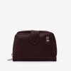 Portofel dama ENZO NORI model CASTEL piele naturala burgundy - Imagine 1