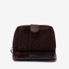 Portofel dama ENZO NORI model CASTEL piele naturala burgundy - Imagine 3