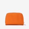 Portofel dama ENZO NORI model CASTEL piele naturala orange - Imagine 4