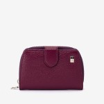 Portofel dama ENZO NORI model CASTEL piele naturala  violet