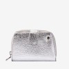Portofel dama ENZO NORI model CASTEL piele naturala silver - Imagine 1