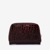 Portofel dama ENZO NORI model CASTEL piele naturala  burgundy lacuit - Imagine 4
