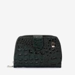 Portofel dama ENZO NORI model CASTEL piele naturala bleumarin croco