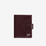 Portofel dama ENZO NORI model KAILA din piele naturala burgundy