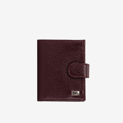 Portofel dama ENZO NORI model KAILA din piele naturala burgundy