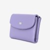 Portofel dama ENZO NORI model NIKA din piele naturala violet
