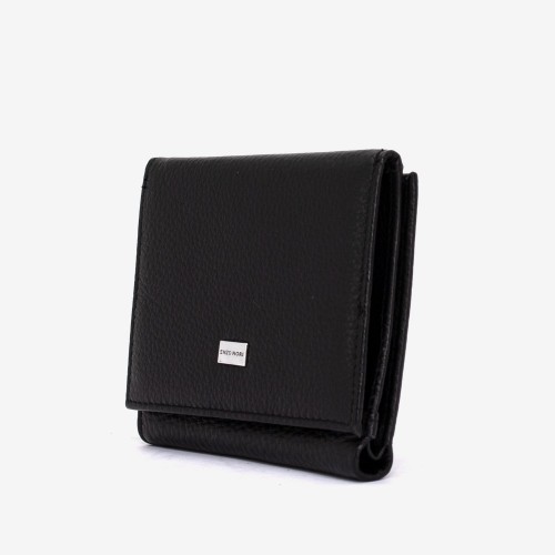 Portofel damă ENZO NORI model SILVI din piele naturala negru