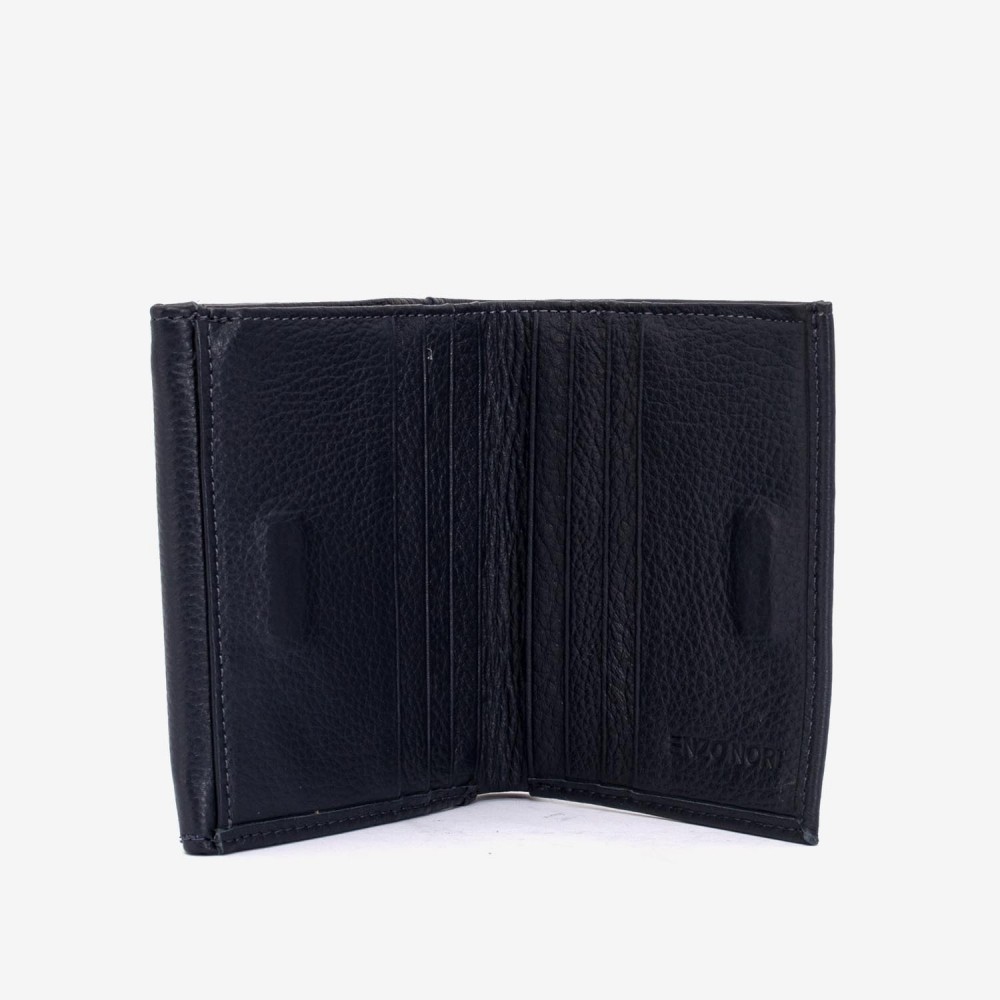 Portofel damă ENZO NORI model SILVI din piele naturala albastru închis