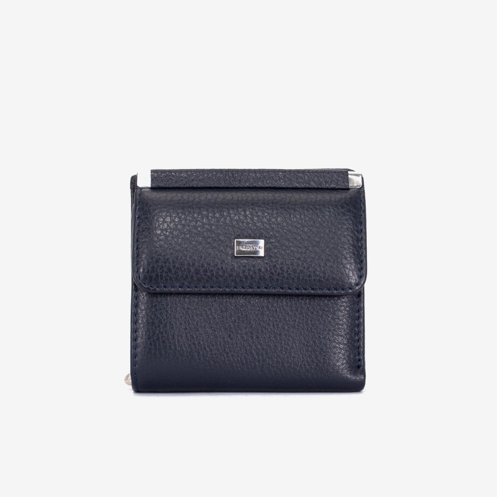 Portofel damă ENZO NORI model MARIANE din piele naturala bleumarin