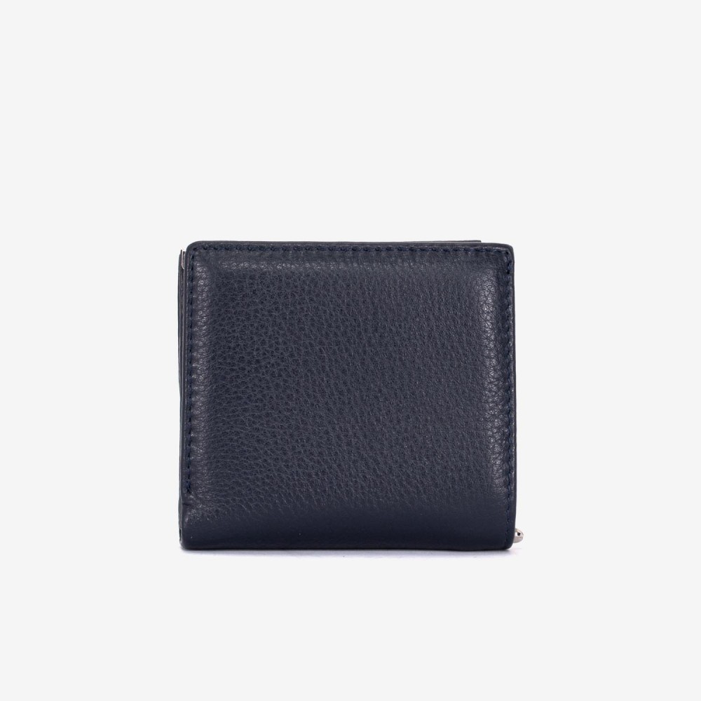 Portofel damă ENZO NORI model MARIANE din piele naturala bleumarin