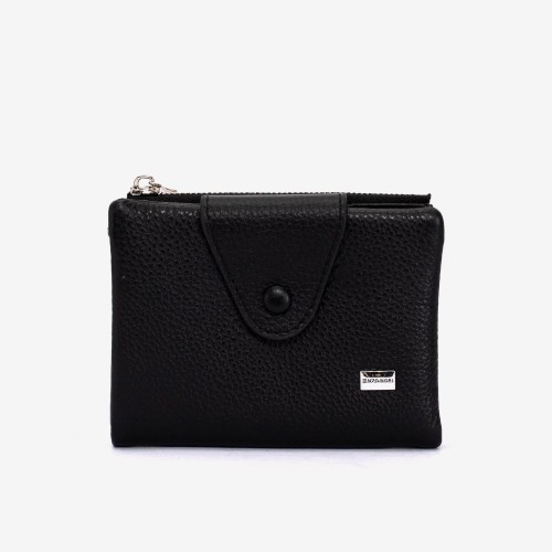 Portofel damă ENZO NORI model DANAYA din piele naturala negru