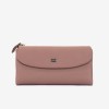 Portofel damă ENZO NORI model SIMON din piele naturala roz - Imagine 1