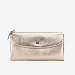 Portofel damă ENZO NORI model SIMON din piele naturala gold