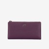 Portofel dama ENZO NORI model ROXAN din piele naturala violet inchis