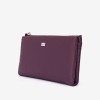 Portofel dama ENZO NORI model ROXAN din piele naturala violet inchis