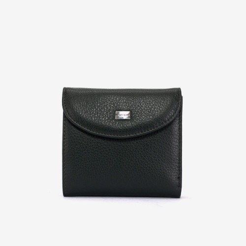 Portofel damă ENZO NORI model ENY din piele naturala verde