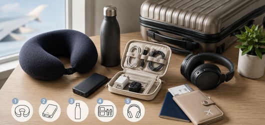 Top 5 accesorii practice care îți fac călătoria mai ușoară